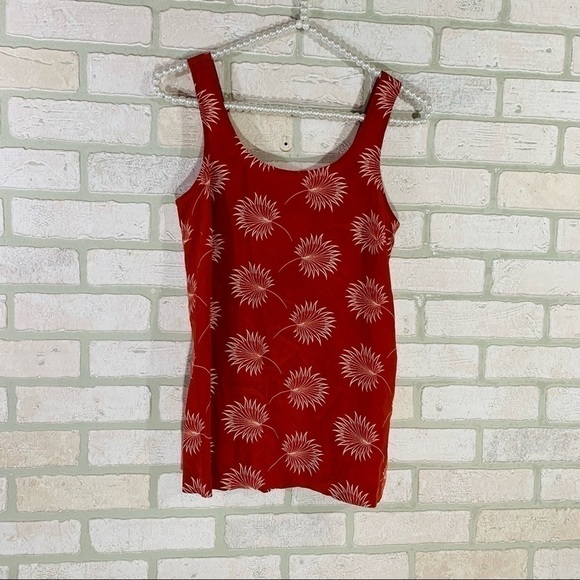 Madewell Silk Lookout Bow Back Top in Palmflower Size XS - Picture 6 of 10